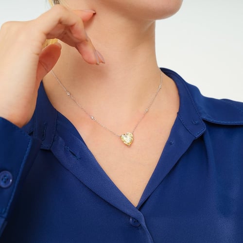 طقم متألقة - طقم ناعم فضة عيار 925 مرصع بأحجار زرك...