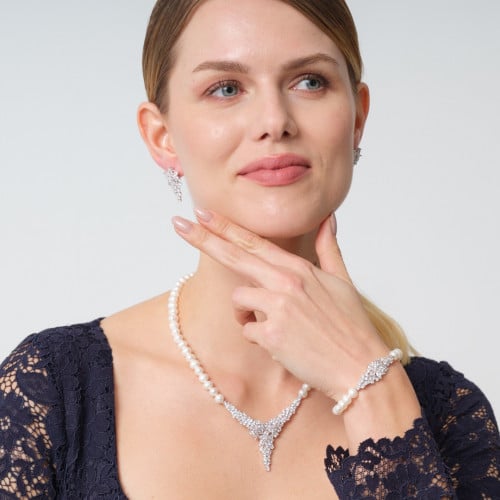 طقم الشغف - طقم لولو فضة عيار 925