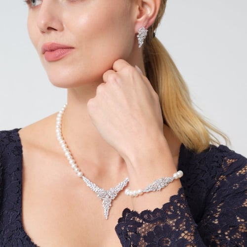 طقم الشغف - طقم لولو فضة عيار 925