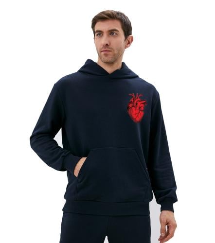 بلوفر هودي شبابي هبة القلب