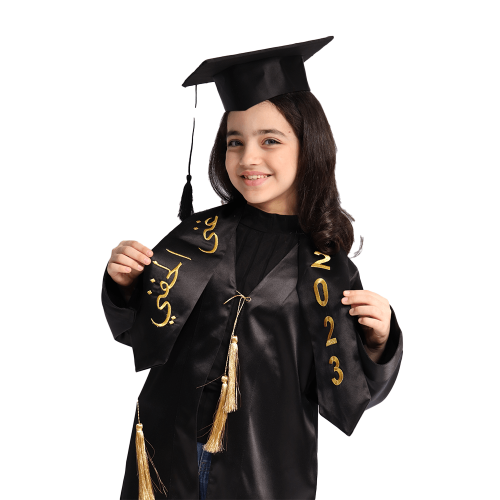 وشاح تخرج للاطفال الوان مختلفة