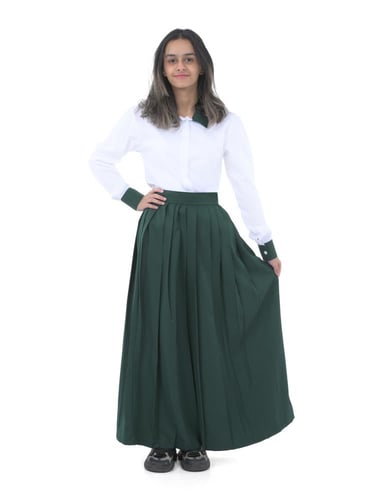 طقم تنورة وبلوزة مرحلة متوسط