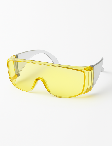نظارة سلامة لحماية العينين لون شفاف متعددة الاستخد...