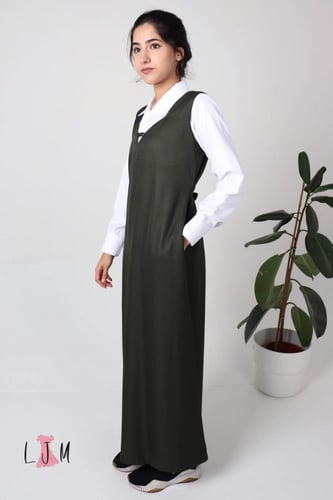 شيال مريول زيتي شيال تشكيل عصري مع الكسرات بدون ال...