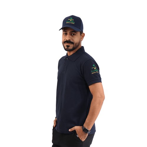 تيشرت مطرز بشعار وزارة الصحة للجنسين