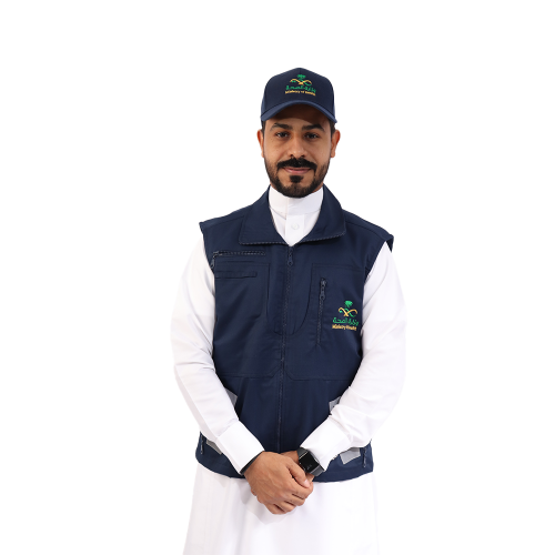 سديري مطرز بشعار وزارة الصحة للجنسين