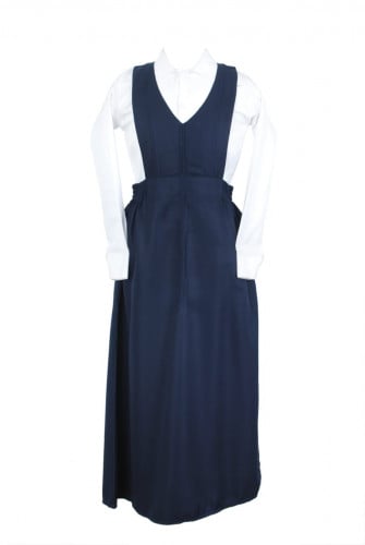 شيال مريول ثانوي كحلي 1 قطعة بدون بلوزه