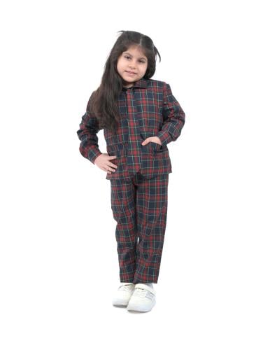 بدله روضه بناتي 3 قطعة موديل 100900