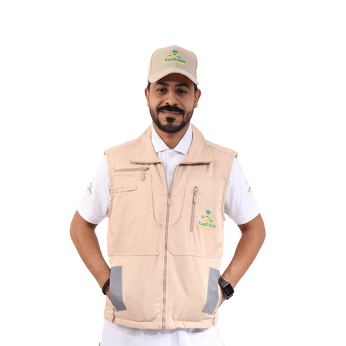 سديري مطرز بشعار وزارة الصحة للجنسين