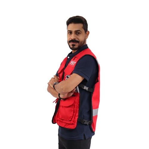 سترة مسعف الهلال الاحمر EMERGENCY