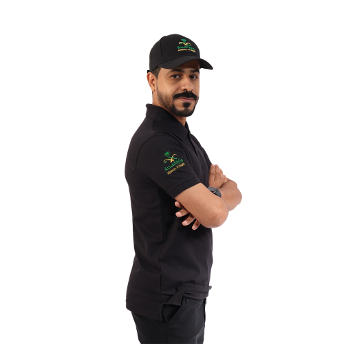 تيشرت مطرز بشعار وزارة الصحة للجنسين