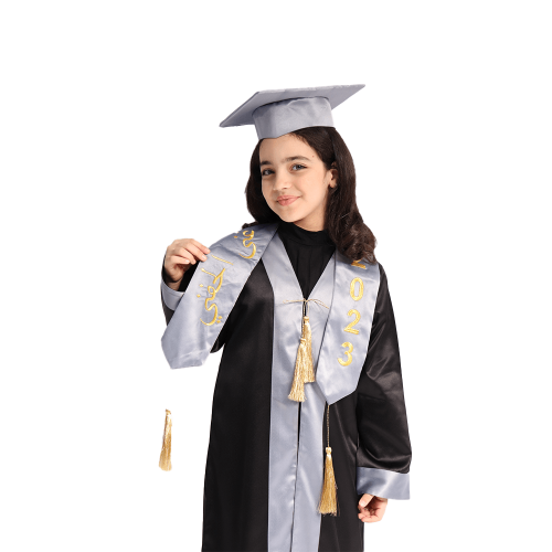 وشاح تخرج للاطفال الوان مختلفة