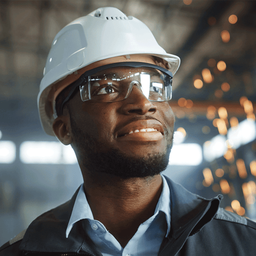 نظارة سلامة لحماية العينين لون شفاف متعددة الاستخد...