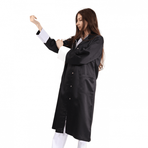 لاب كوت اسود نسائي