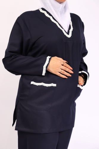 زي عاملات بدلة 2 قطعة شتوي