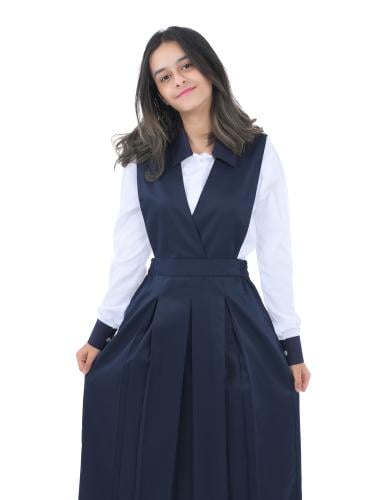 مريول متوسط كحلي شيال زهرة المستقبل