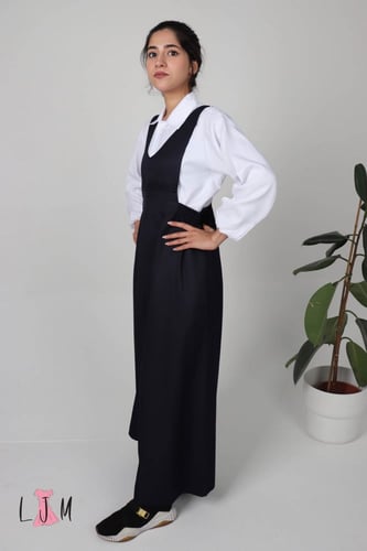 شيال مريول كحلي شيال حزام مطاط من الجانبين كسرات ع...