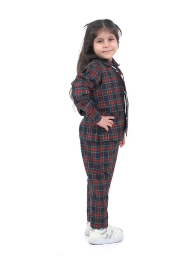 بدله روضه بناتي 3 قطعة موديل 100900