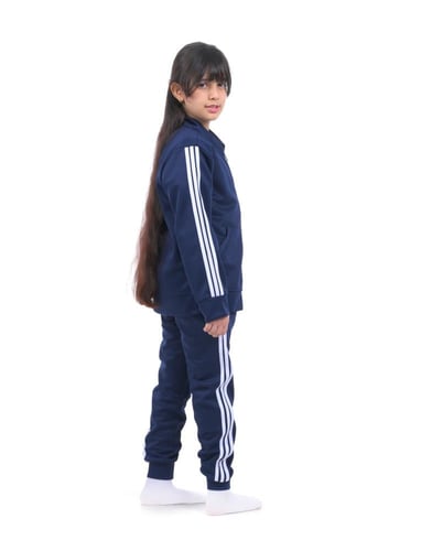 زي رياضي ابتدائي كحلي نخبة الملاعب (ثلاث قطع)