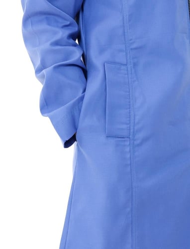 لاب كوت رجالي أزرق سحاب – تصميم أنيق وخامة مريحة