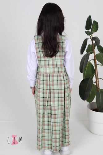 مريول روضه كاروهات حزام مطاط جانبين موديل 0108