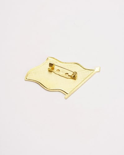 بروش معدني شكل علم اليوم الوطني 92