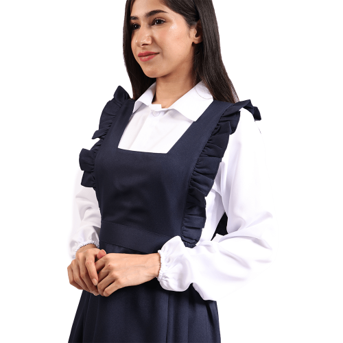 مريول ثانوي كحلي شيال بكشكشه موديل التفوق