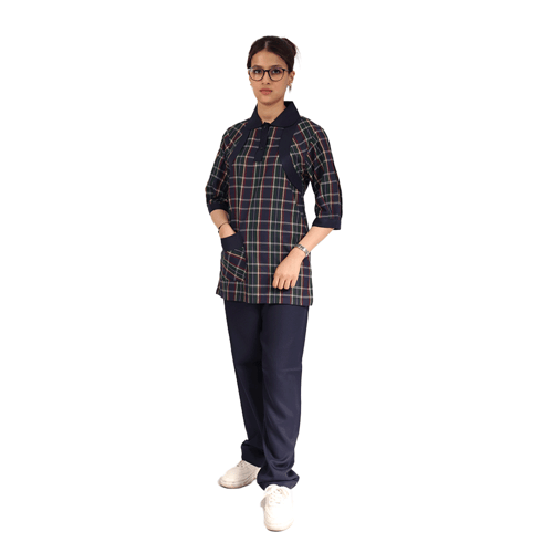 زي عاملات منزليات موديل كويتي دانتيل