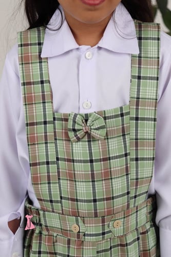 مريول روضه ببيونه مع مطاط جانبين 0106