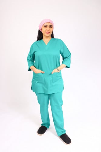 زي عاملات بدلة شغالة 2 قطعة موديل رقم 2007