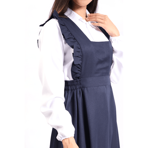 مريول ثانوي كحلي شيال بكشكشه موديل التفوق