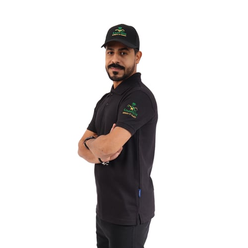 تيشرت مطرز بشعار وزارة الصحة للجنسين