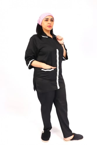 زي عاملات 2 قطعة كويتي موديل رقم 2014