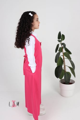 شيال مريول ابتدائي وردة ببيونة مع كسرات 1071 بدون...