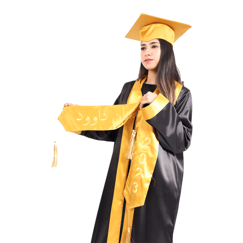 وشاح تخرج للكبار الوان مختلفة