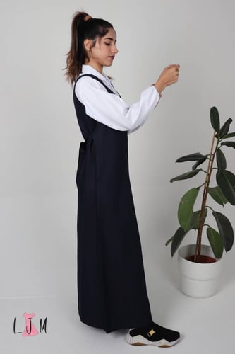 مريول شيال كحلي شيال صدر شكل سبعه مع ازرار بدون ال...