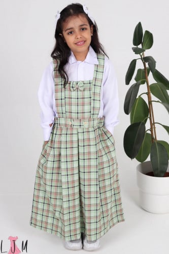 مريول روضه ببيونه مع مطاط جانبين 0106