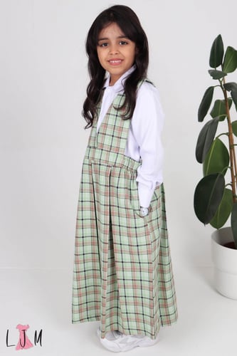 مريول روضه كاروهات حزام مطاط جانبين موديل 0108