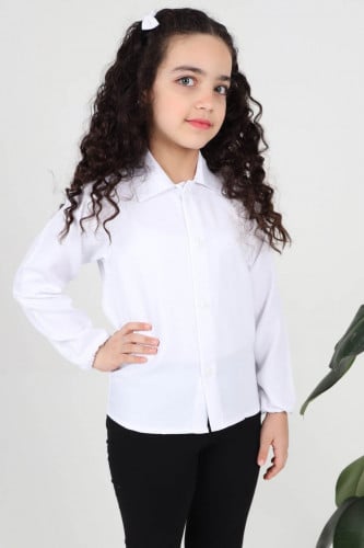 بلوزه أكمام مطاط روضه وابتدائي