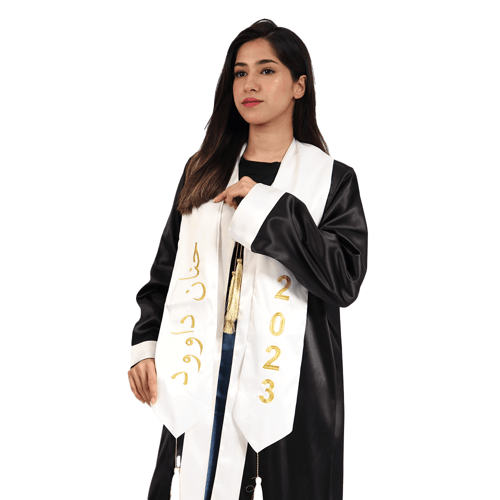 وشاح تخرج للكبار الوان مختلفة