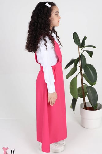 مريول ابتدائي شبيح حزام جانبي مطاطي 1040