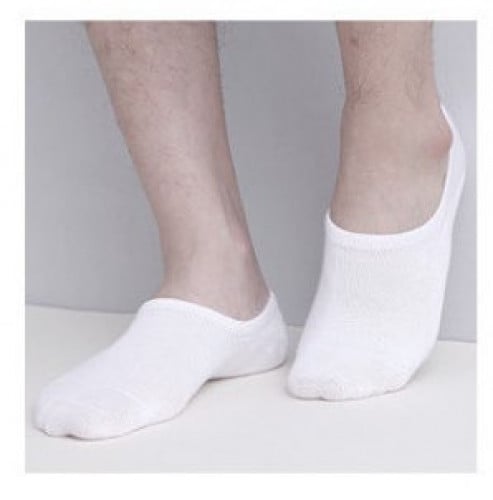 جوارب قطنيه (اللون الابيض)