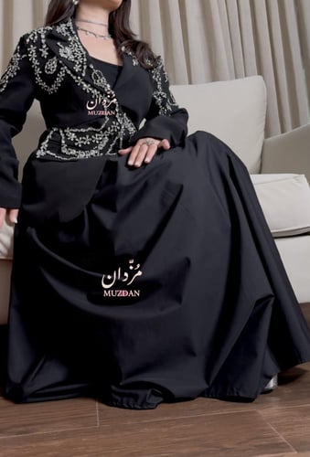 فستان قطعتين سوارفسكي