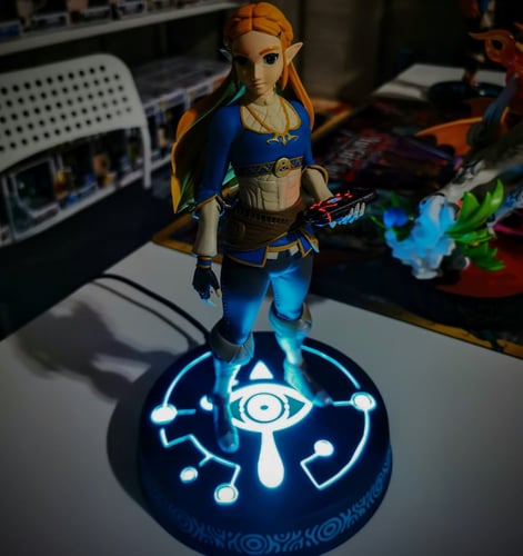 F4F Breath of The Wild Zelda 10 Inch PVC Statue CO...