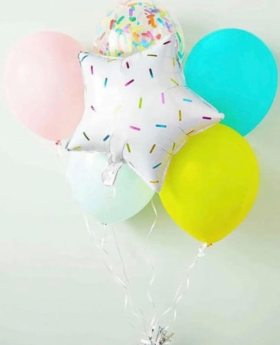 مجموعه بالون 28 قطعه - بدون هيليوم -