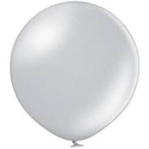 بالون ابيض مقاس (16) انش - بدون هيليوم -