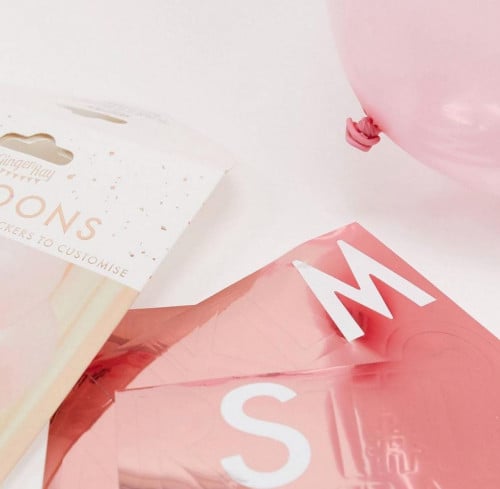 جينجر راي .. بالون مخصص بالاحرف / 5 بالونات مقاس 1...