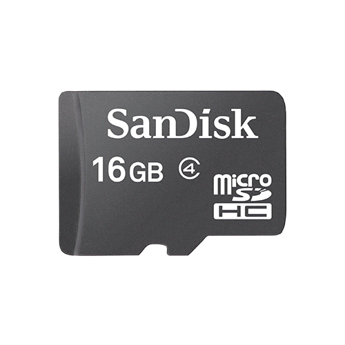 سانديسك ذاكرة مايكرو اس دي | كلاس 4 | 16 جيجابايت