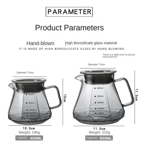 سيرفر زجاج مقاس 02 اسود شفاف