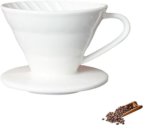 قمع v60 مقاس ٠١ سيراميك